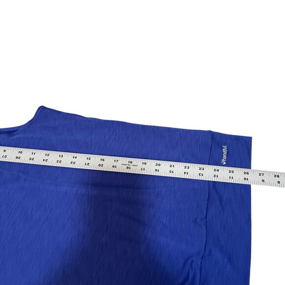 Handful NWT Women's Active Scoop Tank Blue Sz Small - Picture 9 of 9